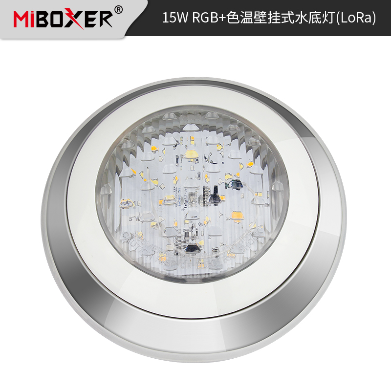 UW01  15W RGB+CCT Wall-mounted Underwater Light (LoRa 433MHz)