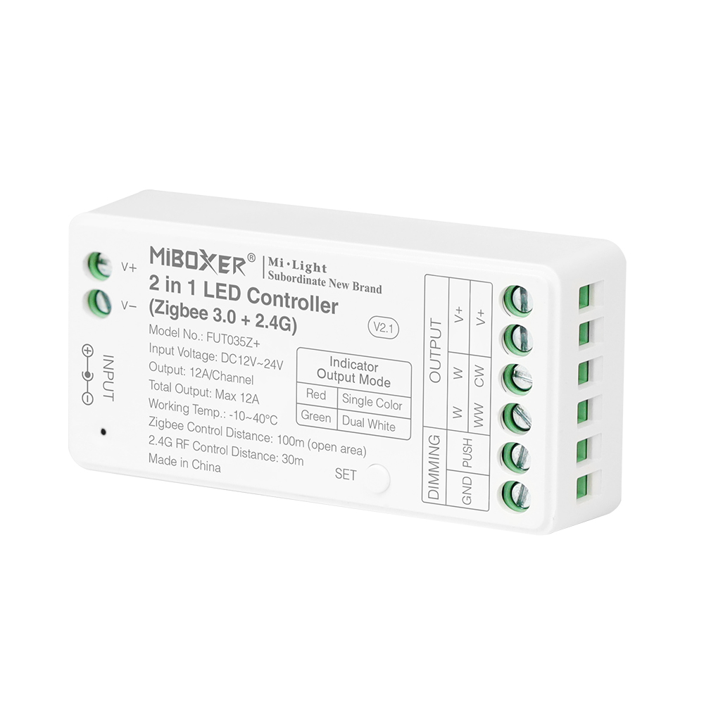 UT035Z+ 2 in 1 LED Controller (Zigbee 3.0 +2.4G)