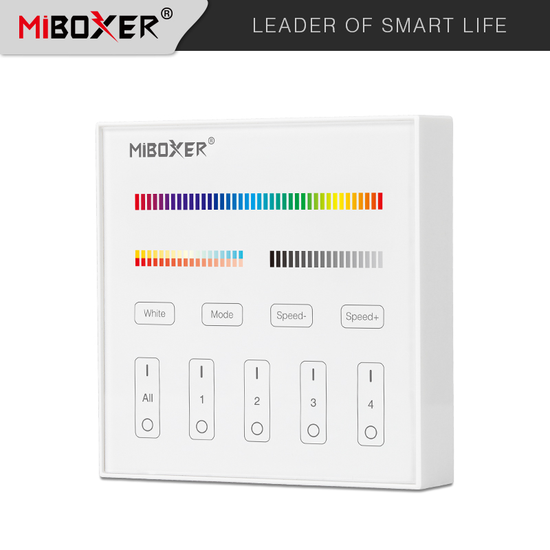 B4 4-Zone Panel Remote (RGB+CCT)