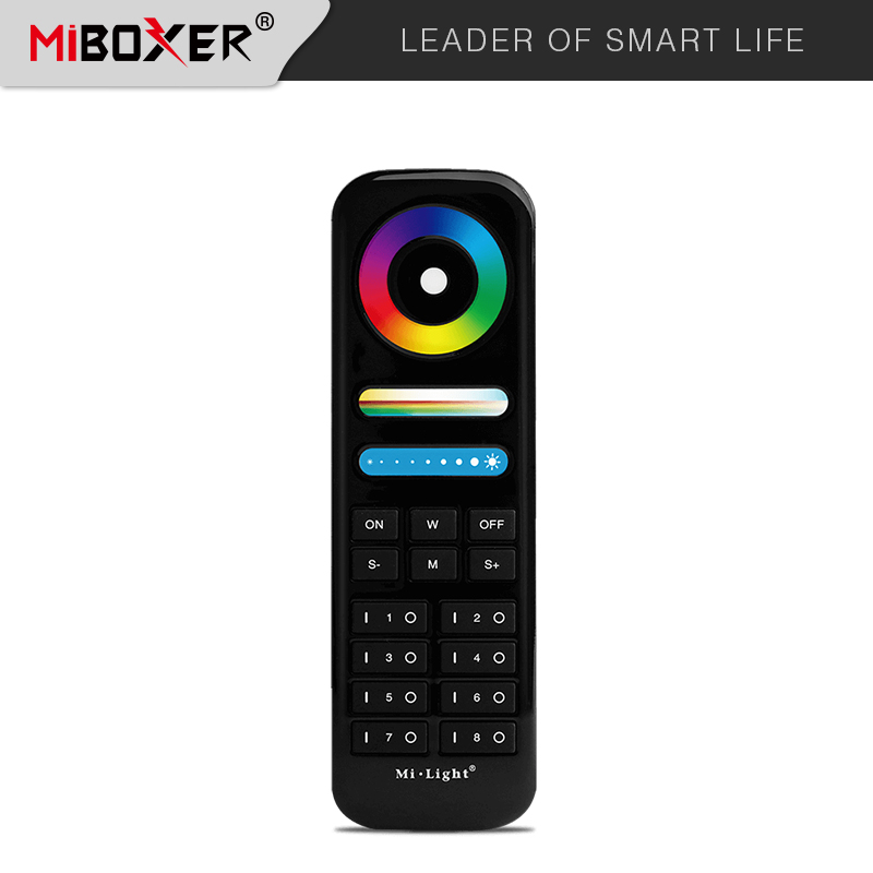 FUT089-B 8-Zone RGB+CCT Remote