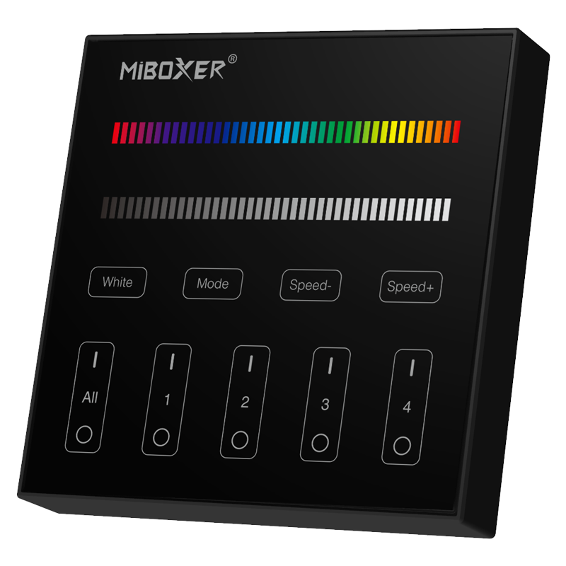 B3-B 4-Zone Panel Remote (RGBW)