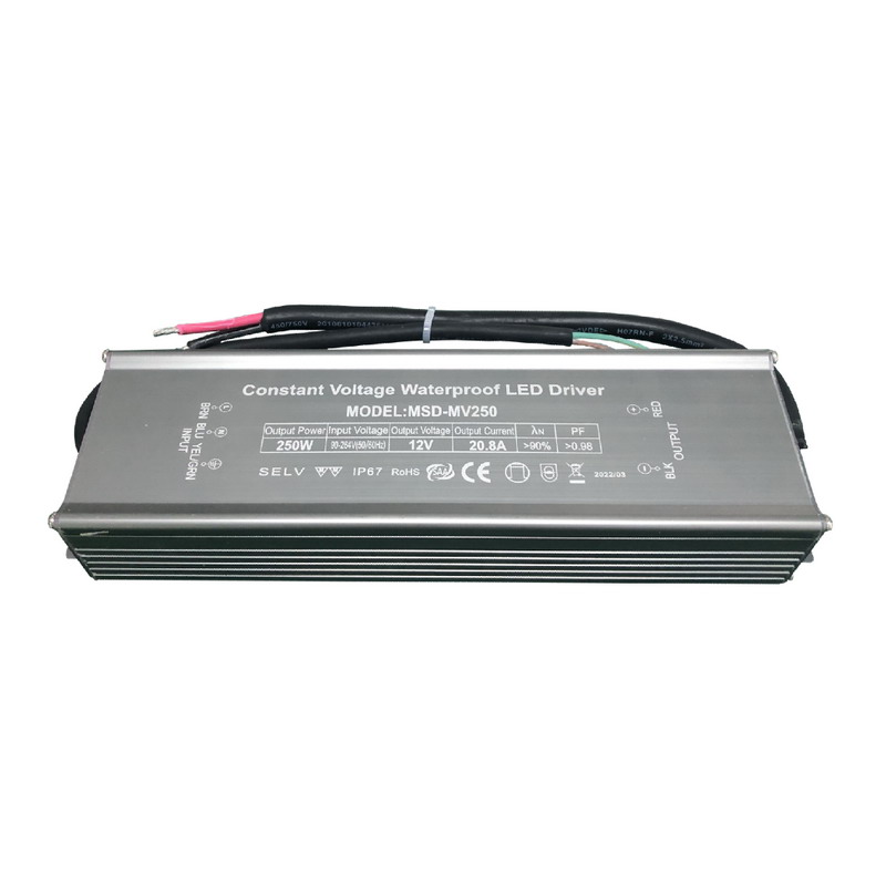 250W Constant Voltage Waterproof LED Power Supply